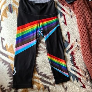 Peloton 2021 Pride High Waist Capri Leggings